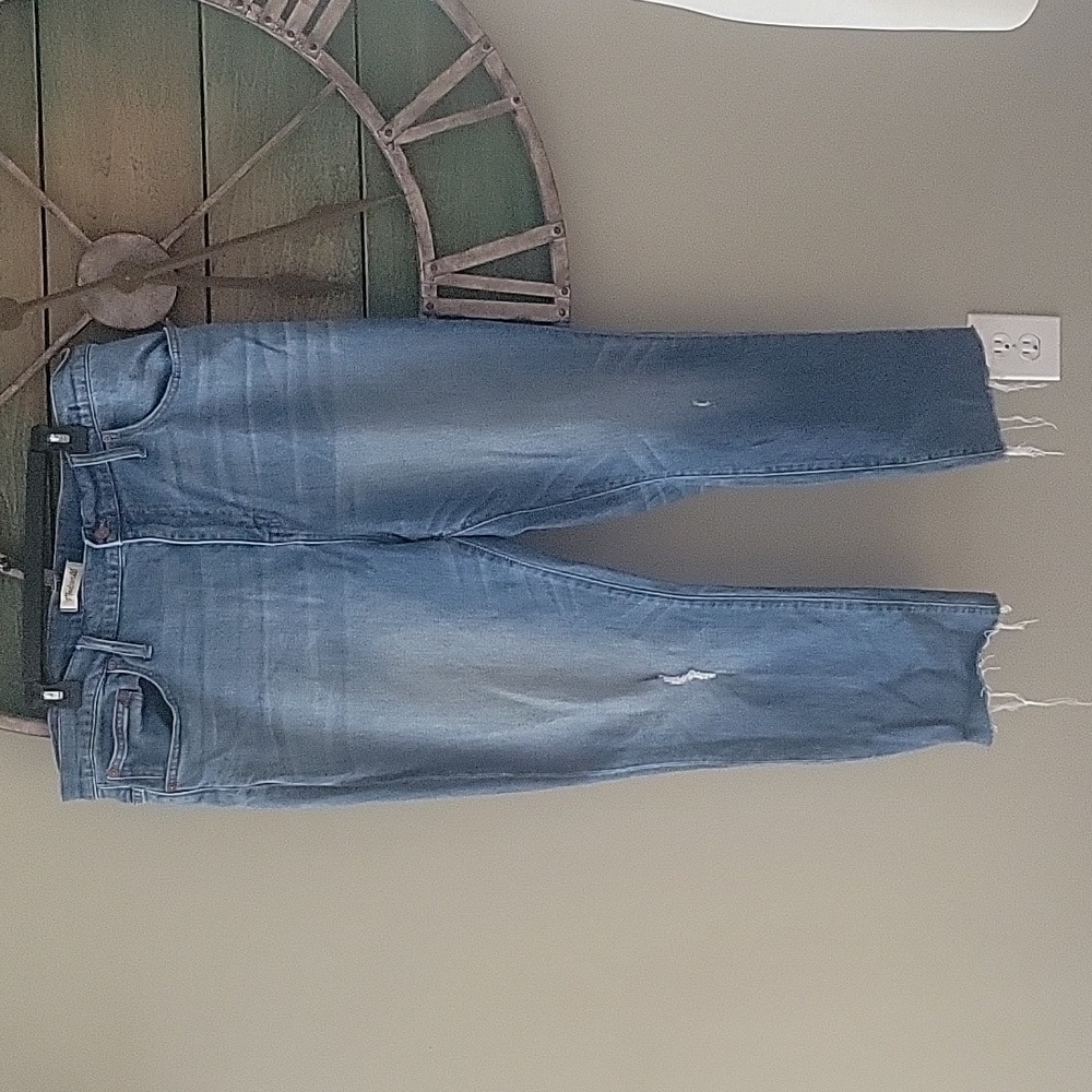 Madewell The High-rise Slim Crop Boy Jean